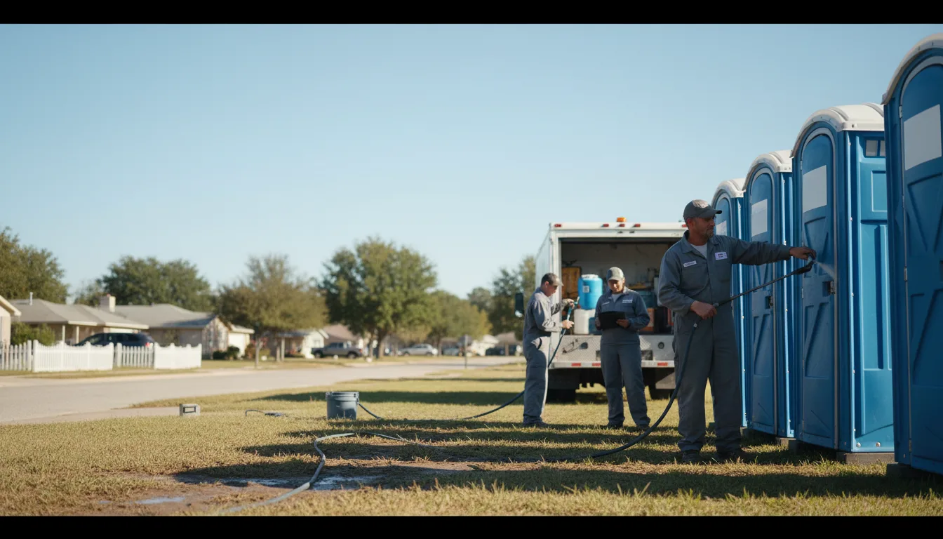Long-Term Portable Toilet Rental in Nalcrest, FL near me